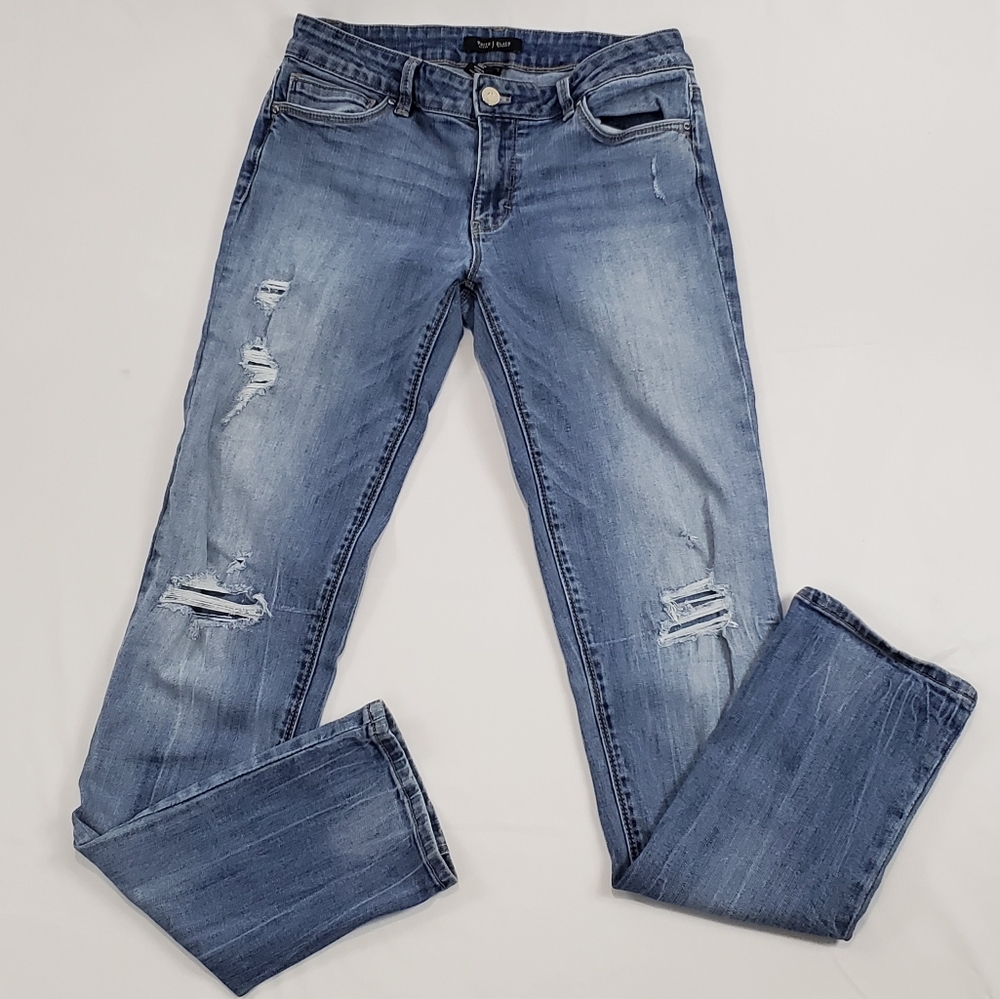 Black House White Market Slim Faux Hole Jean